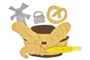 Набор фигурок для фланелеграфа Хлеб ― Пять Чудес