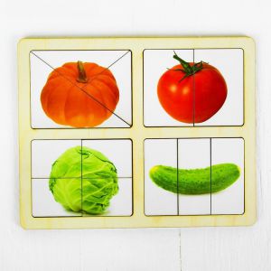 Разрезные картинки Овощи ― Пять Чудес