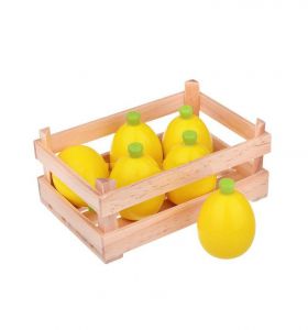 Ящик с лимонами