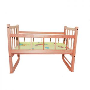 Кроватка для кукол деревянная 